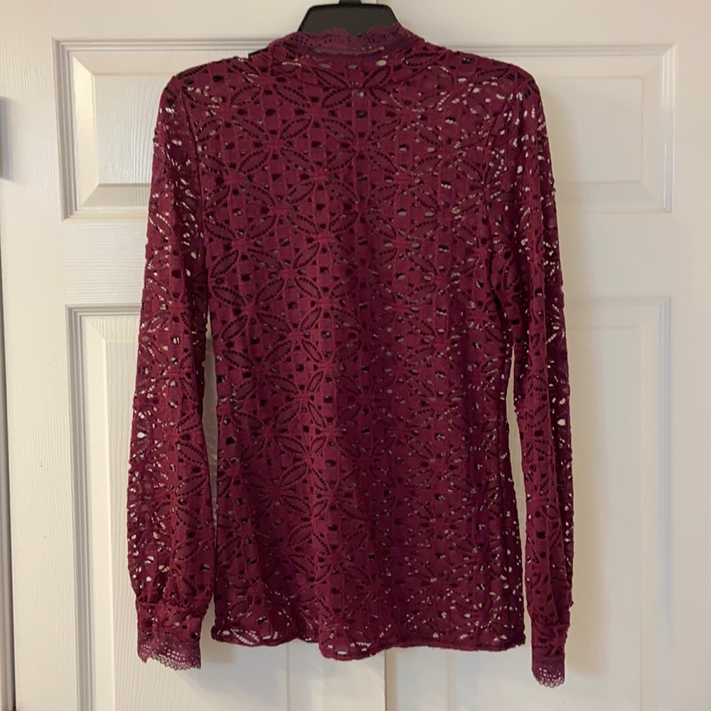 Free people lace turtleneck